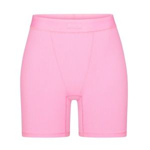 SKIMS Soft Lounge Boxer Cotton Candy